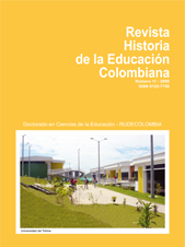 					Ver Vol. 11 Núm. 11 (2008): Revista Historia de la Educación Colombiana
				