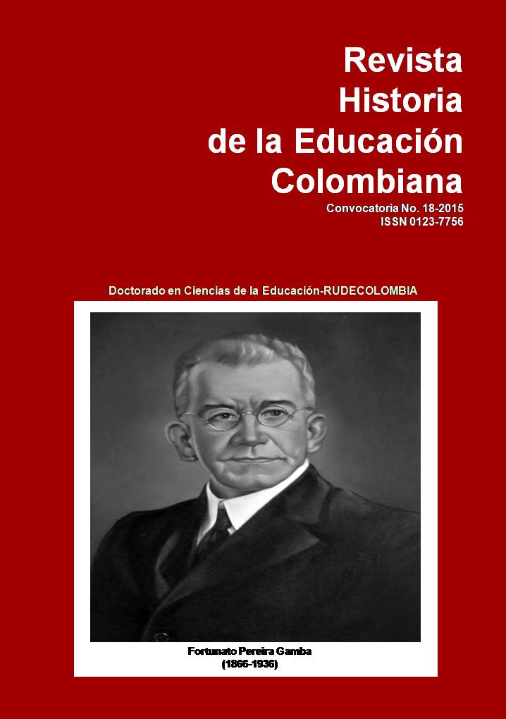 					View Vol. 18 No. 18 (2015): Revista Historia de la Educación Colombiana
				