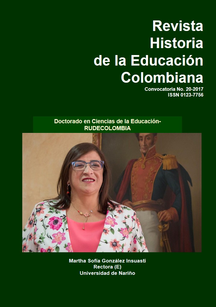 					Ver Vol. 20 Núm. 20 (2017): Revista Historia de la Educación Colombiana
				