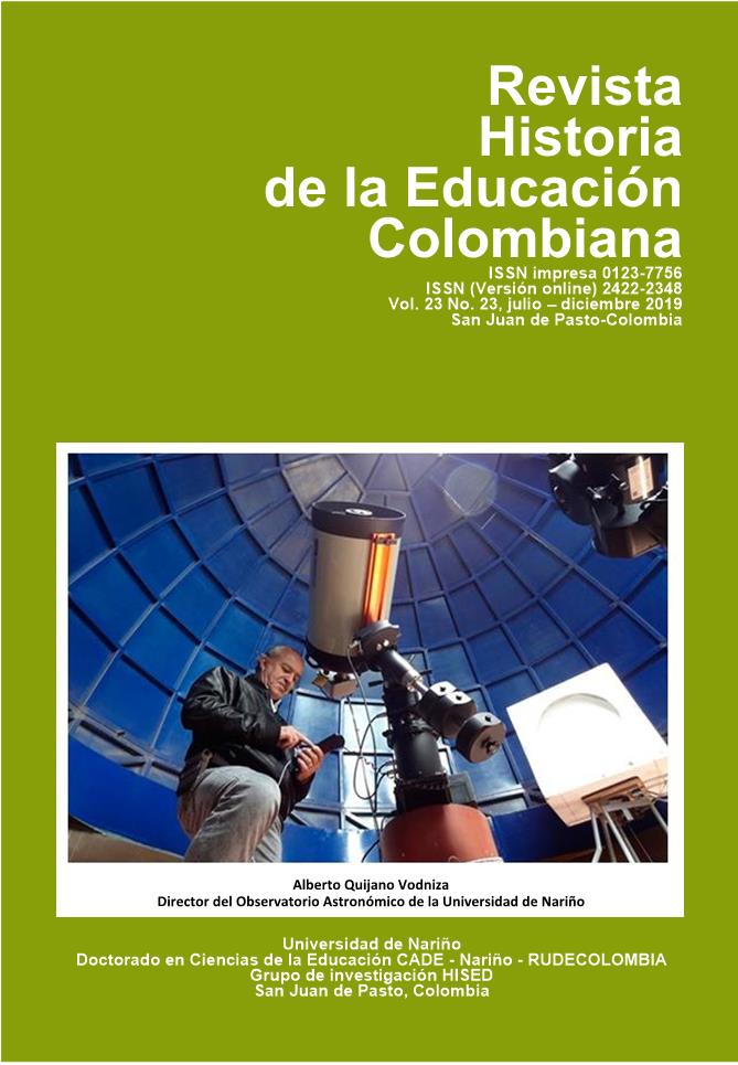 					Ver Vol. 23 Núm. 23 (2019): Revista Historia de la Educación Colombiana
				
