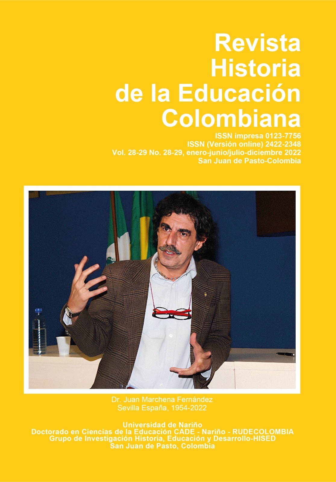 					Ver Núm. 28-29 (2022): Revista Historia de la Educación Colombiana
				