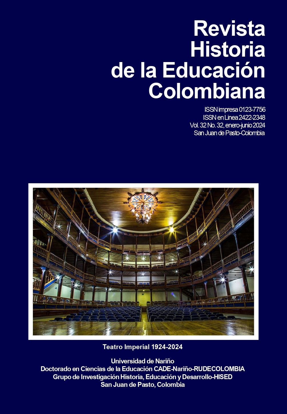 					Ver Vol. 32 Núm. 32 (2024): Revista Historia de la Educación Colombiana
				