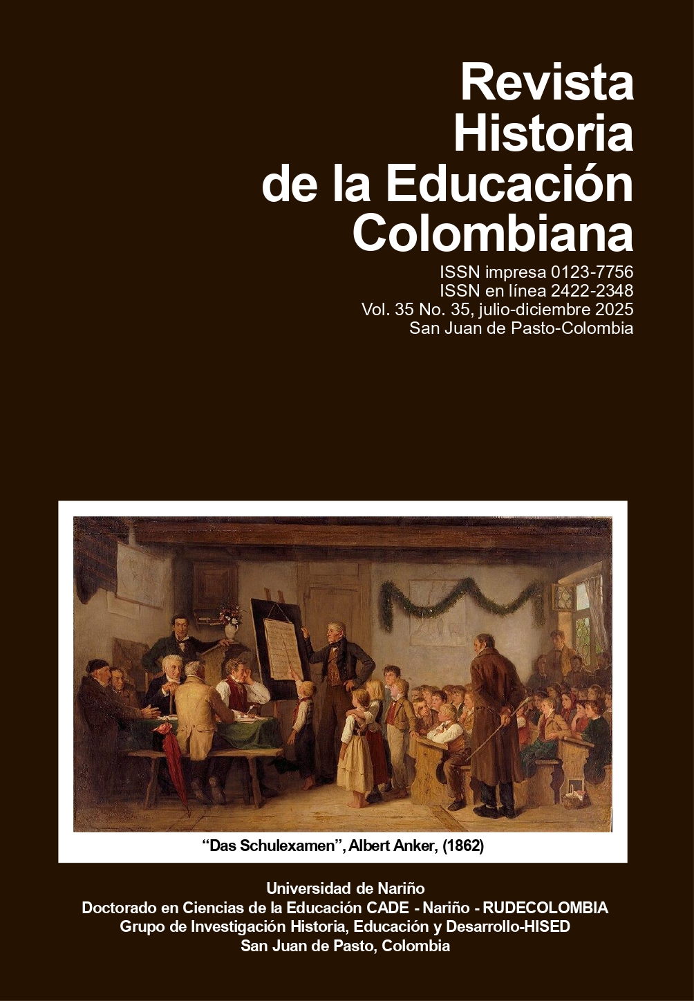					Ver Vol. 35 Núm. 35 (2025): Revista Historia de la Educación Colombiana
				