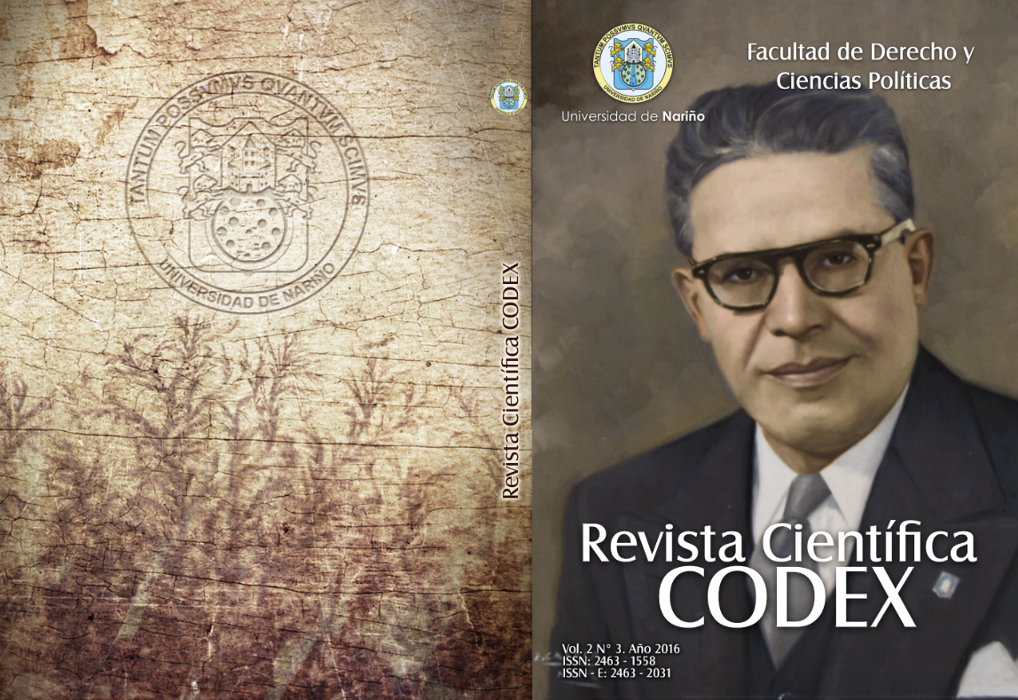 					Ver Vol. 2 Núm. 3 (2016): Revista Científica Codex
				