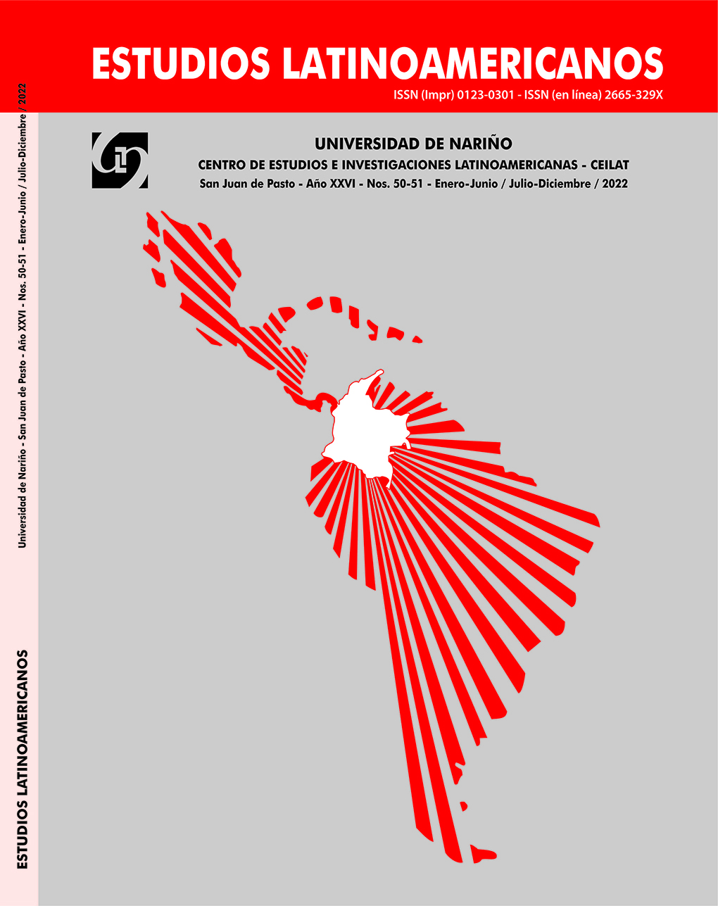 					Ver Núm. 50-51 (2022): Estudios Latinoamericanos
				