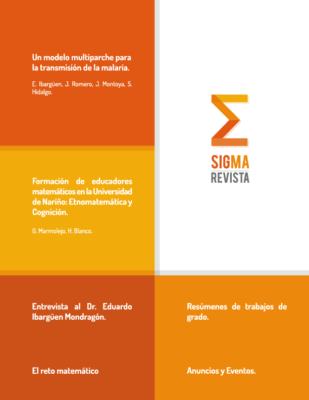 					Ver Vol. 12 Núm. 1 (2016): SIGMA REVISTA
				