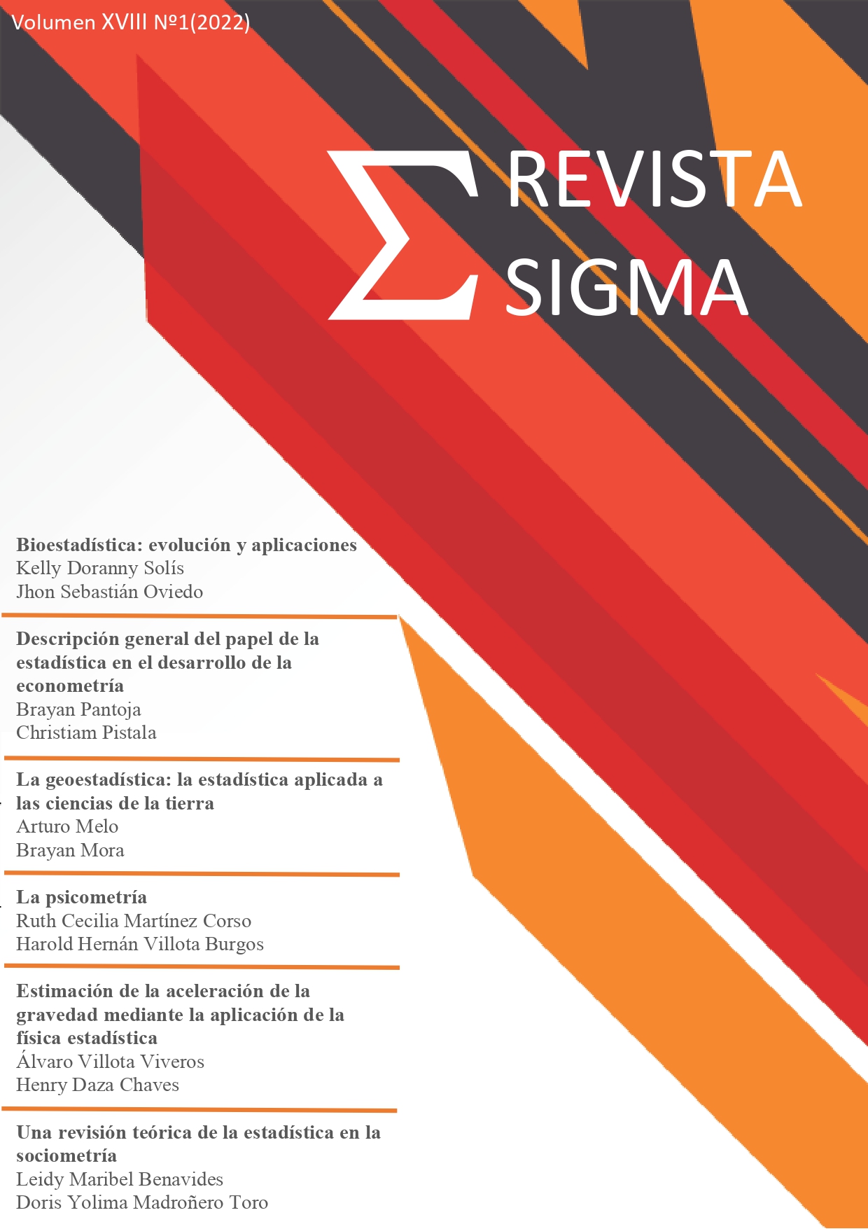 					Ver Vol. 18 Núm. 1 (2022): Revista SIGMA
				