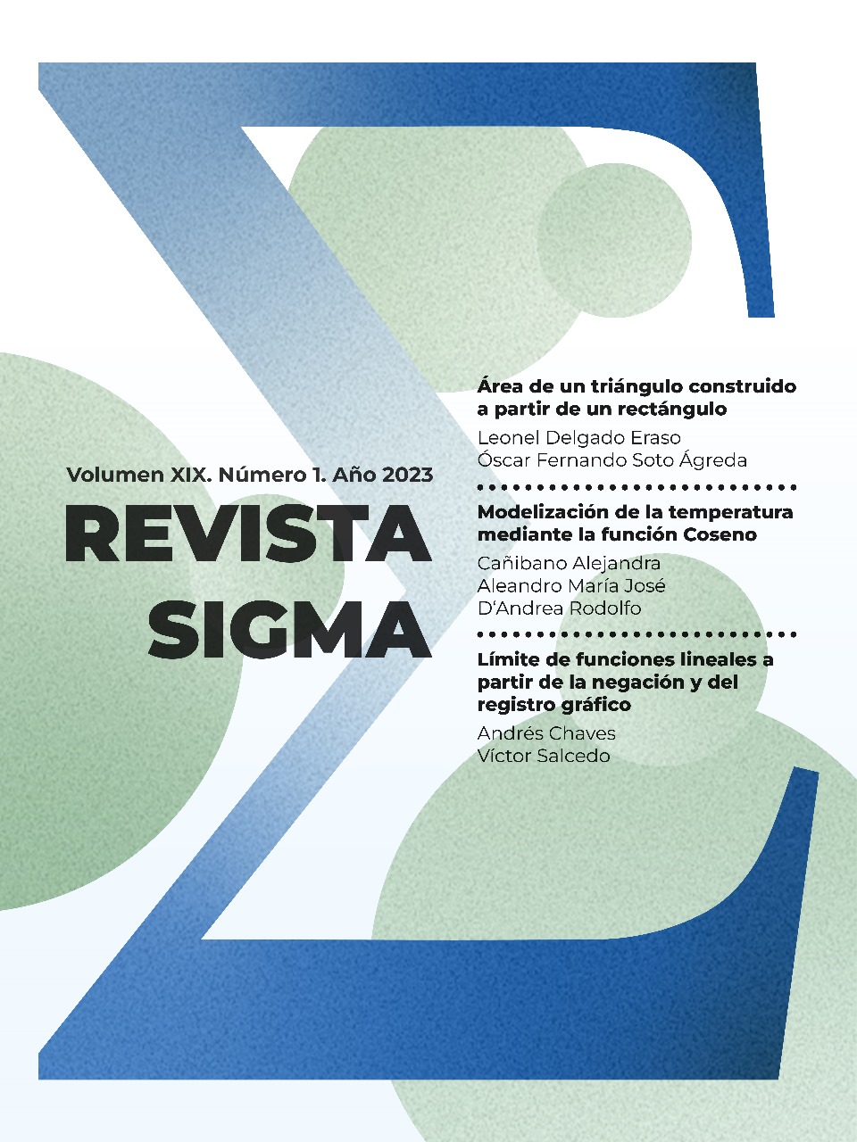 					Ver Vol. 19 Núm. 1 (2023): Revista SIGMA
				