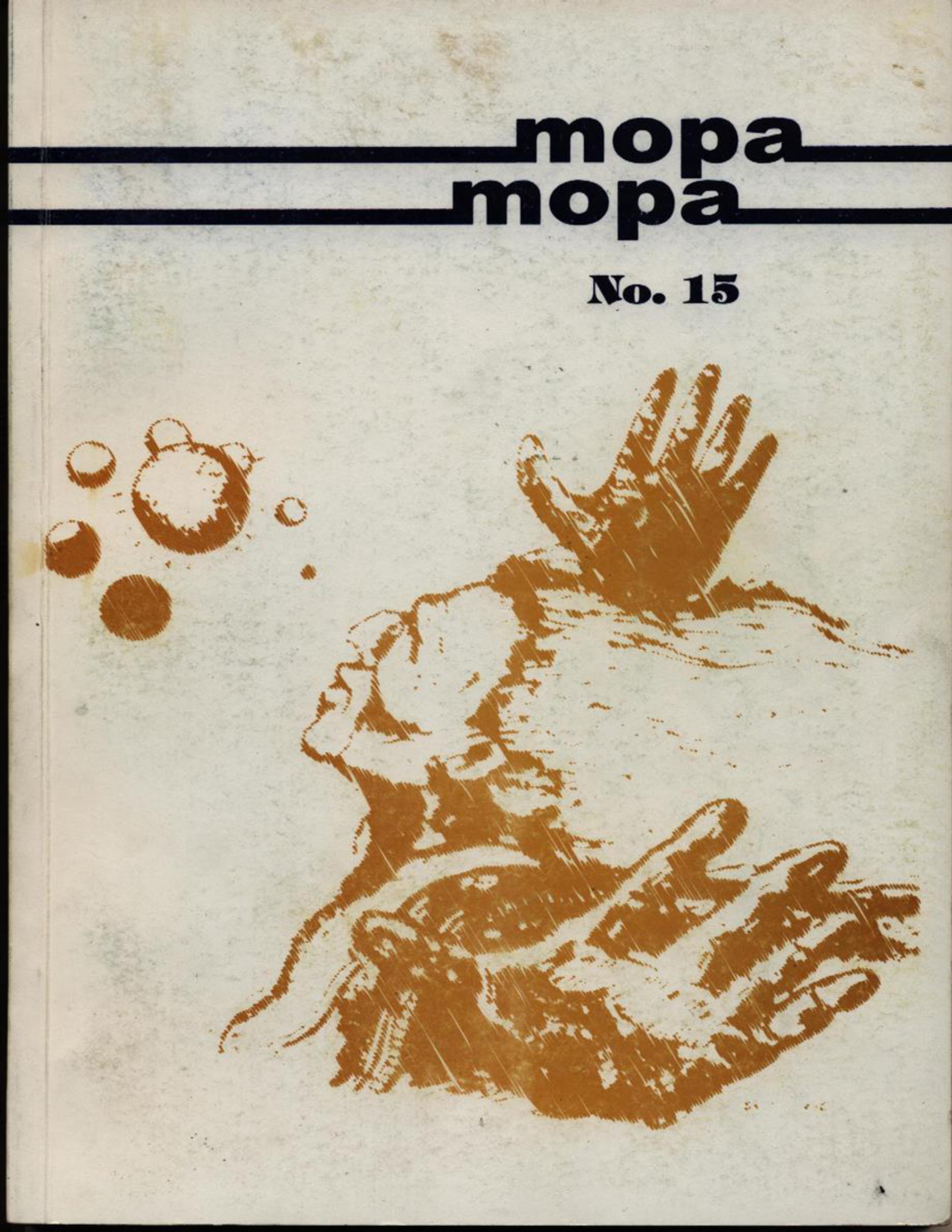 					Ver Vol. 1 Núm. 15 (2003): Revista Mopa Mopa 15
				