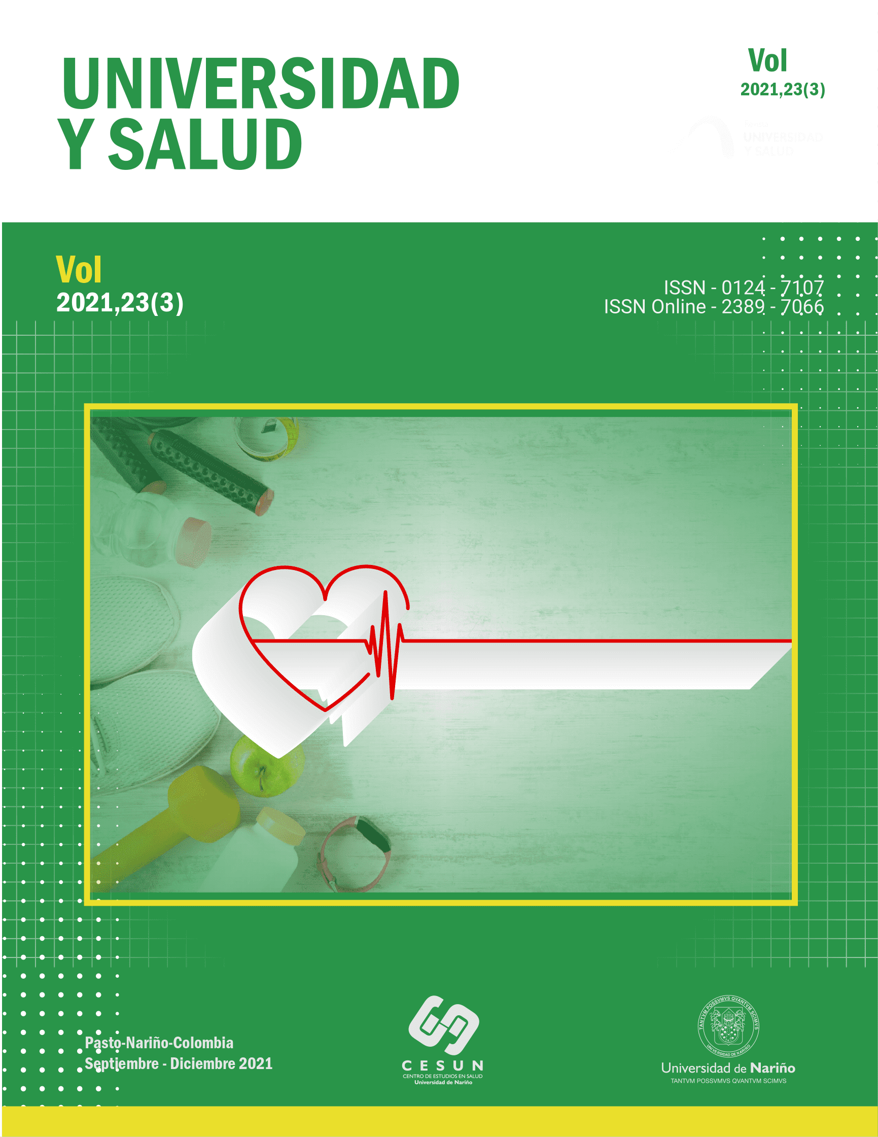 					Visualizar v. 23 n. 3 (2021): UNIVERSIDAD Y SALUD
				